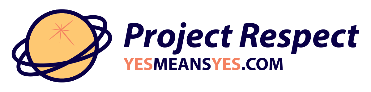 Project Respect, yesmeansyes.com, logo.
