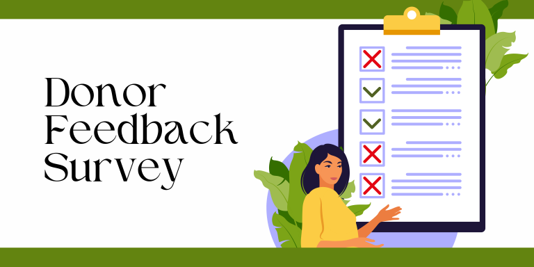Donor Feedback Survey